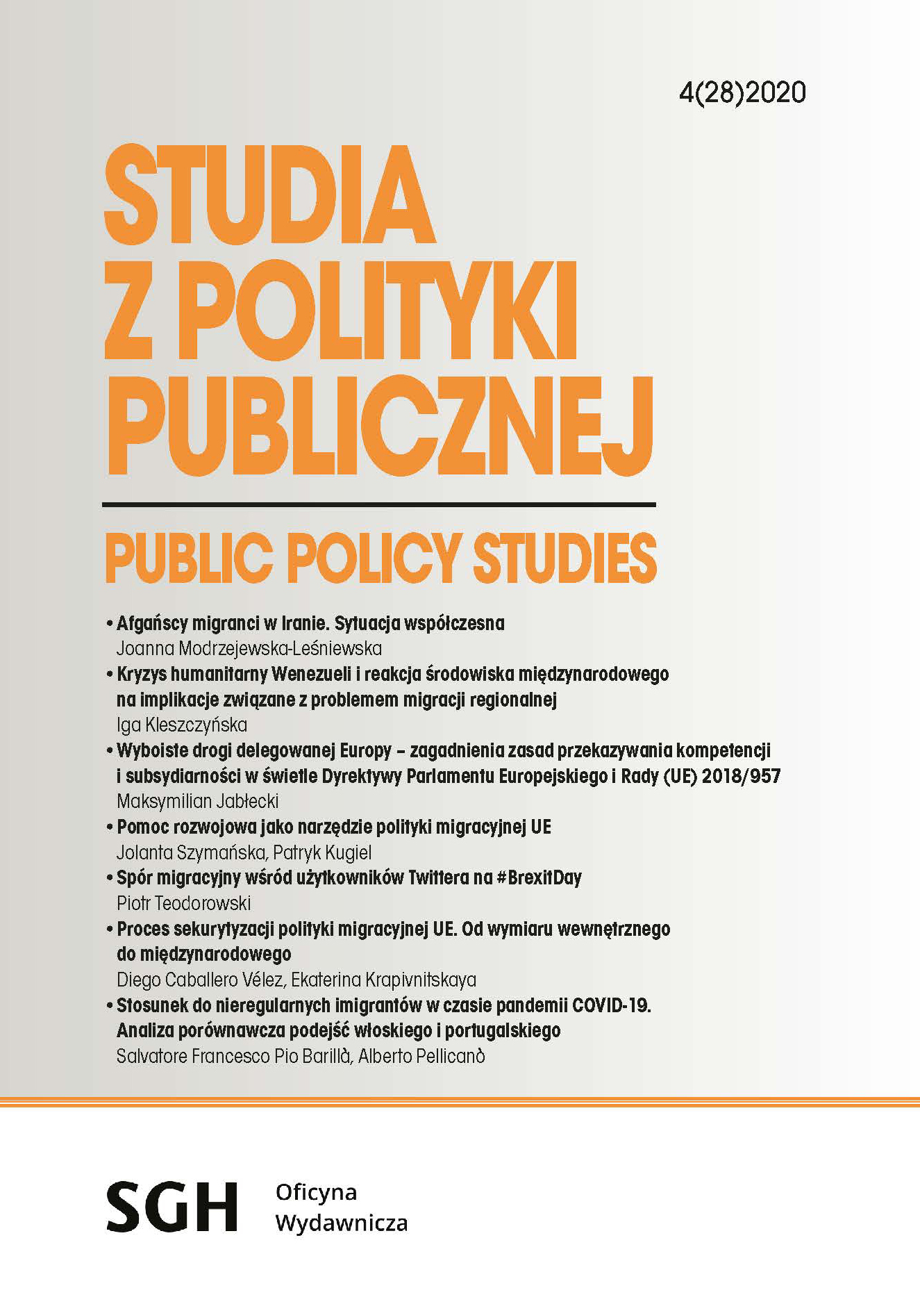Public Policy Studies