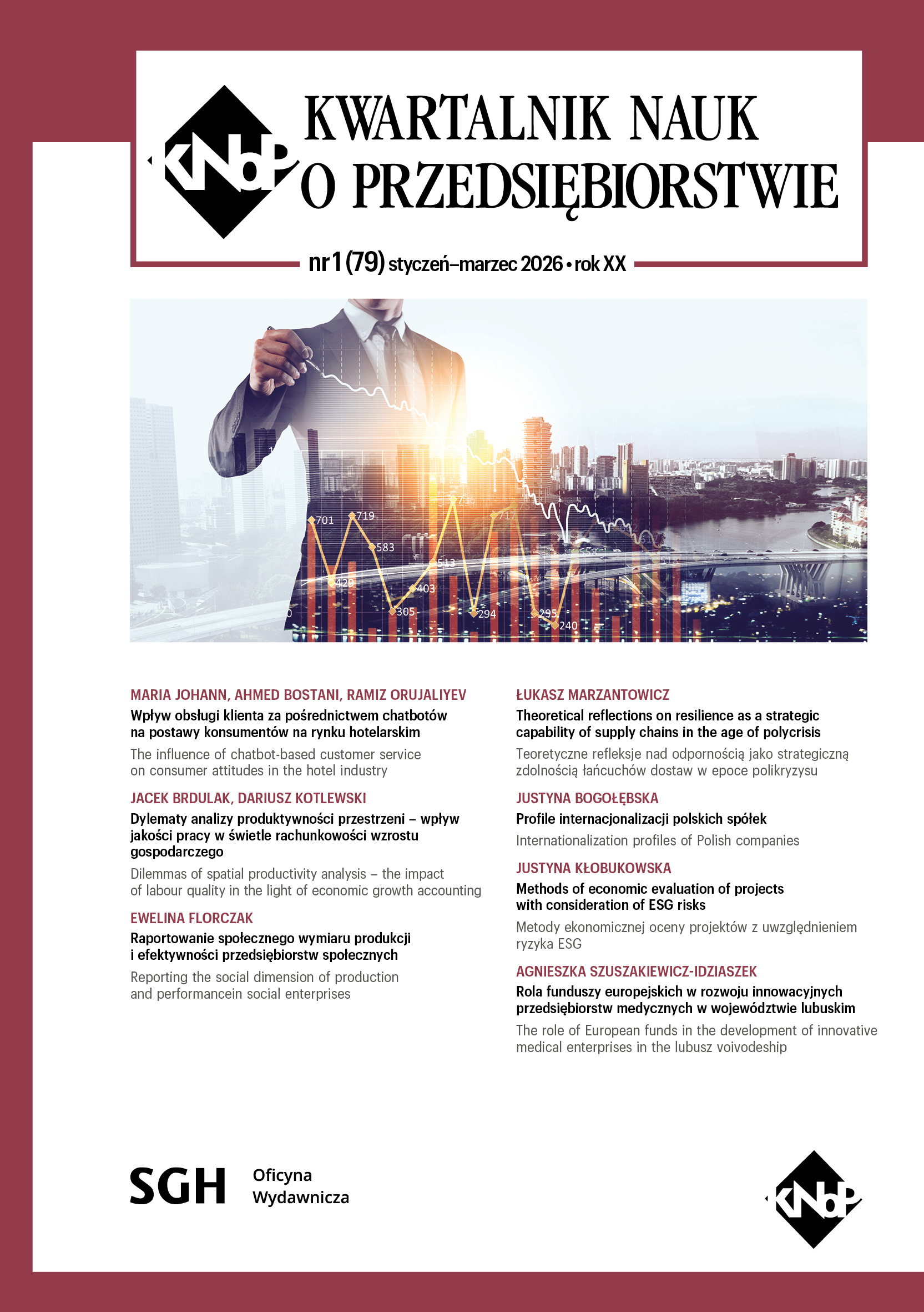 					Pokaż  Tom 1 Nr 79 (2026): Kwartalnik Nauk o Przedsiębiorstwie
				